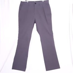 Orvis Mens Tech Pants Gray Stretch Water Resistant Zip Pockets Size 36x31